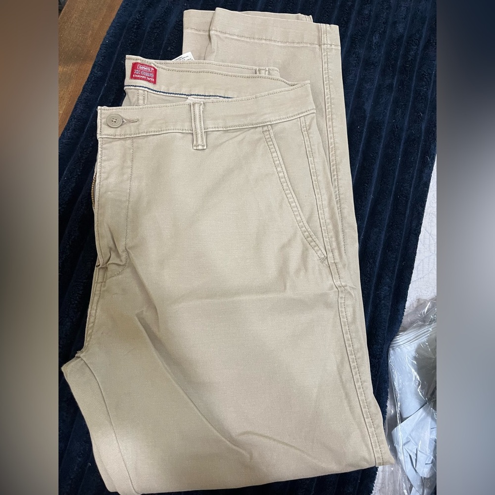 Levi's Tan Chinos Classic Cotton Twill 34x30